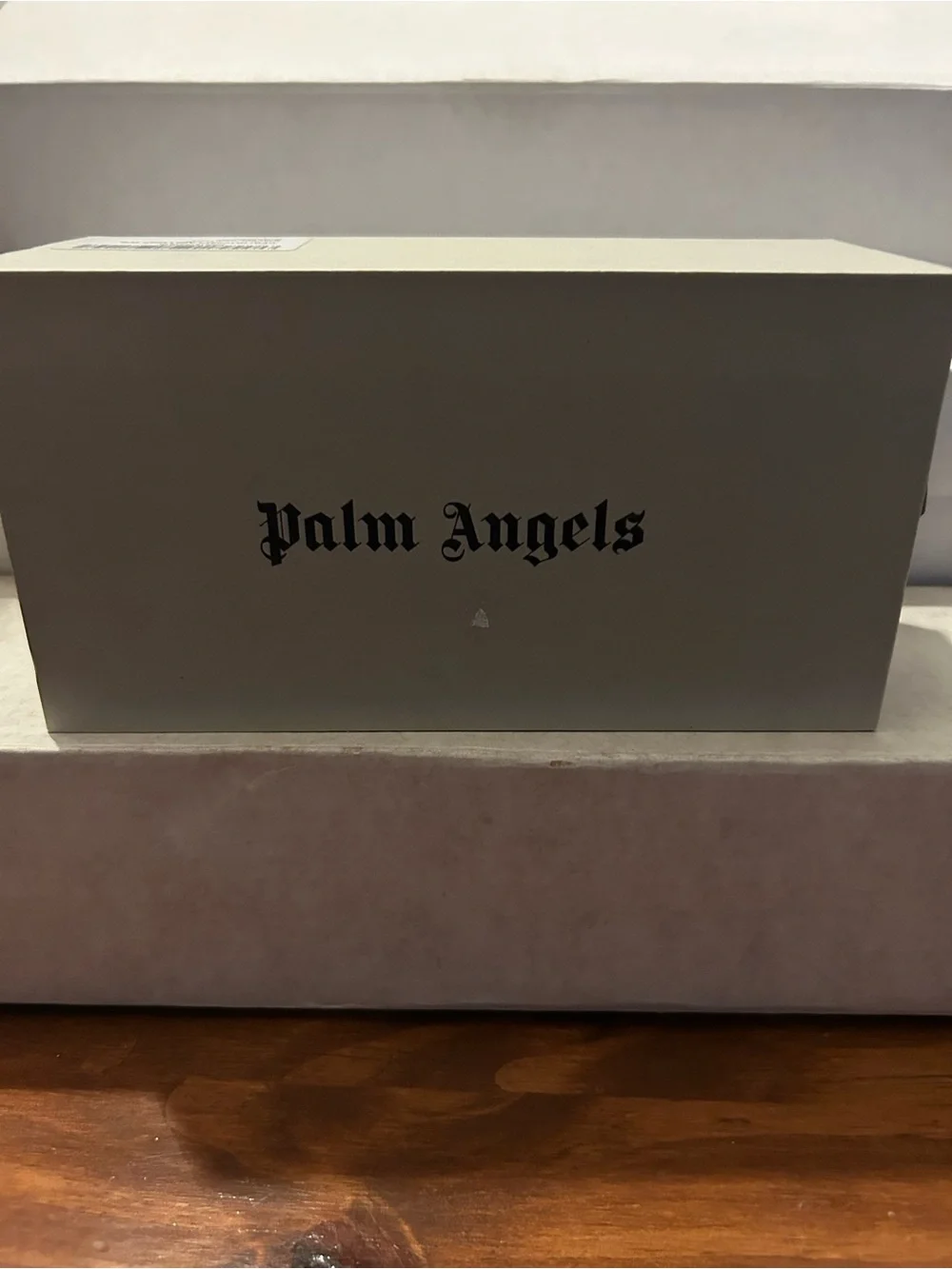Palm Angels Red Cat-Eye Sunglasses with Brown Case and Box